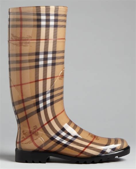 burberry rubber boots short|authentic burberry rain boots.